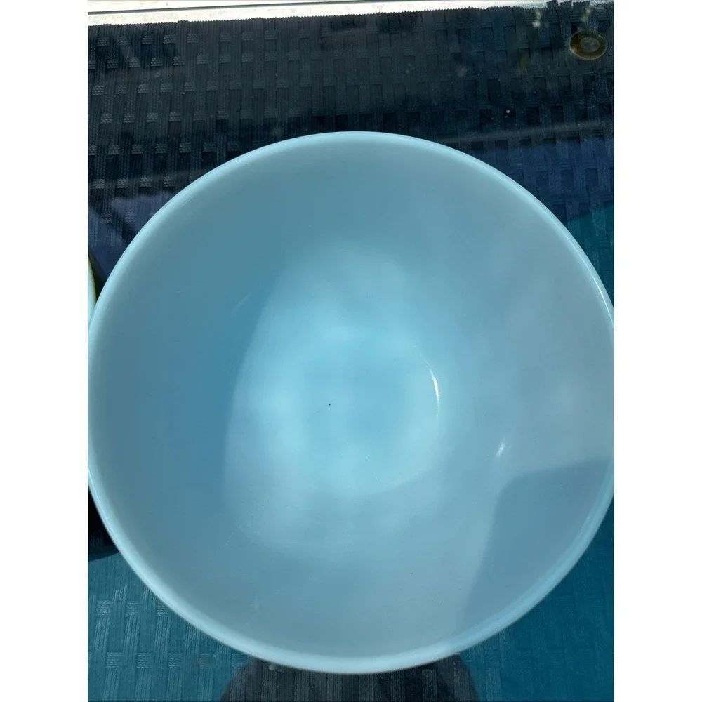 Pyrex Spring Blossom Avocado Green Daisy Cinderella Mixing Bowls Set Of 2